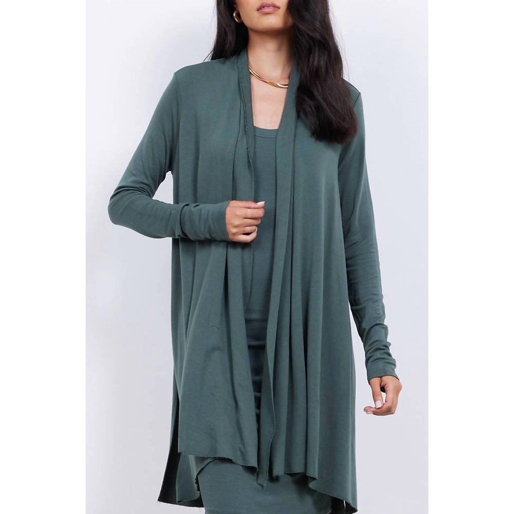 NEW LAMADE iris cardigan in palm